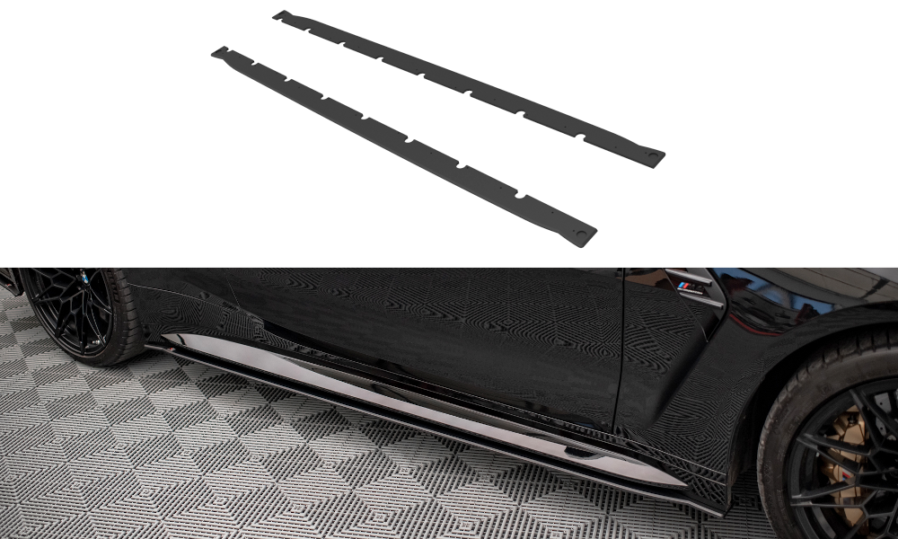 Sideskørter diffuser Street Pro BMW M4 G82