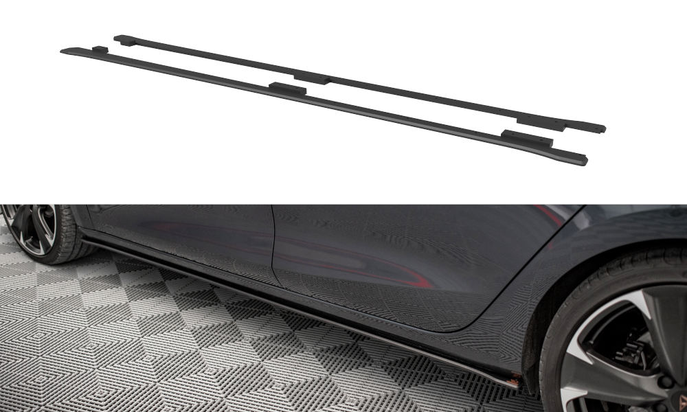 Sideskørter diffuser Street Pro Cupra Leon Mk1