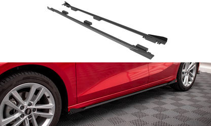Sideskørter diffuser Street Pro + Flaps Audi A3 8Y