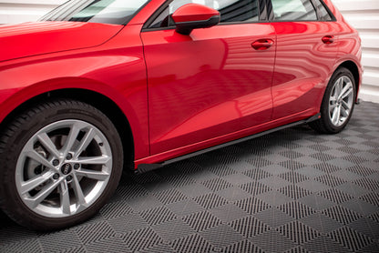 Sideskørter diffuser Street Pro + Flaps Audi A3 8Y