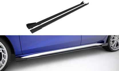 Sideskørter diffuser Street Pro + Flaps Audi A3 S-Line Sedan / S3 Sedan 8Y Facelift