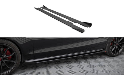 Sideskørter diffuser Street Pro + Flaps Audi A5 / A5 S-Line / S5 Coupe / Cabrio 8T / 8T Facelift