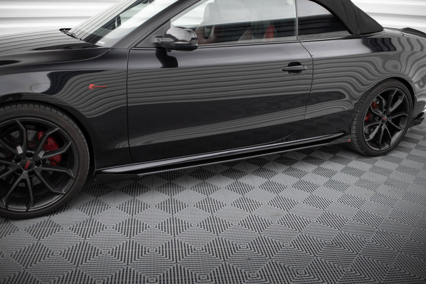 Sideskørter diffuser Street Pro + Flaps Audi A5 / A5 S-Line / S5 Coupe / Cabrio 8T / 8T Facelift
