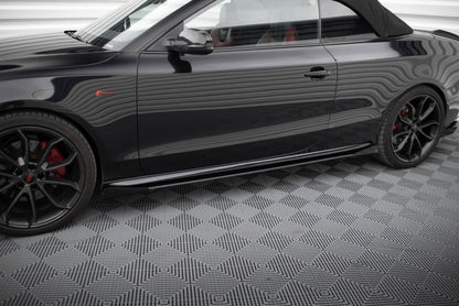Sideskørter diffuser Street Pro + Flaps Audi A5 / A5 S-Line / S5 Coupe / Cabrio 8T / 8T Facelift
