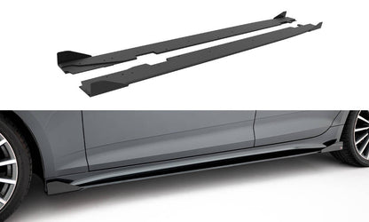 Sideskørter diffuser Street Pro + Flaps Audi A5 Sportback F5 Facelift