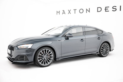 Sideskørter diffuser Street Pro + Flaps Audi A5 Sportback F5 Facelift