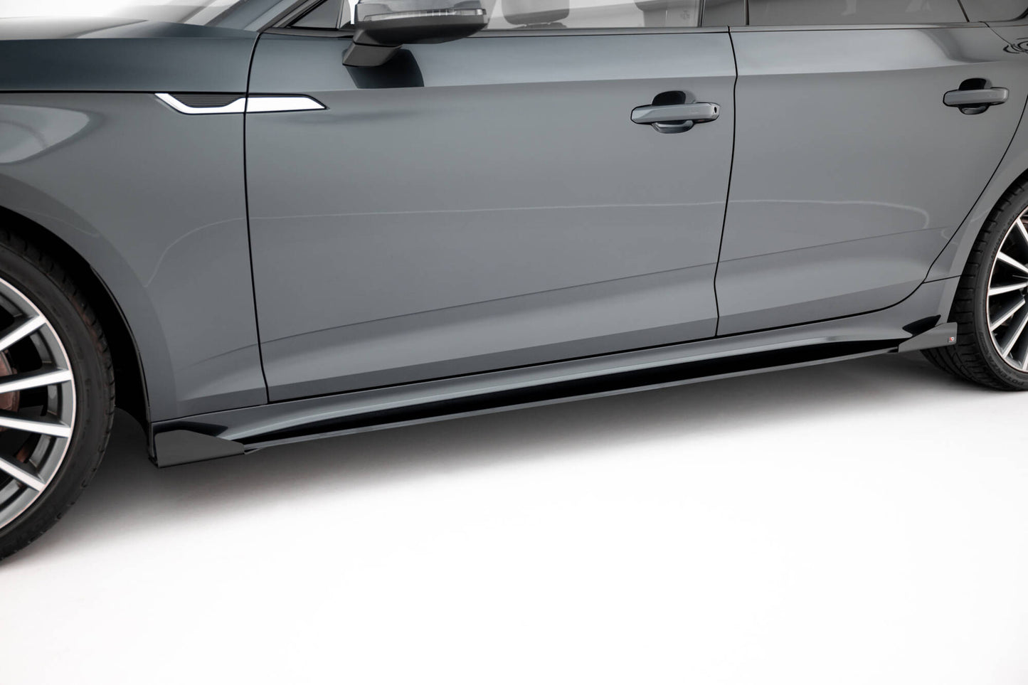Sideskørter diffuser Street Pro + Flaps Audi A5 Sportback F5 Facelift
