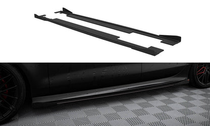 Sideskørter diffuser Street Pro + Flaps Audi A7 RS7 Look C7