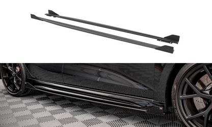 Sideskørter diffuser Street Pro + Flaps Audi RS3 Sportback 8Y