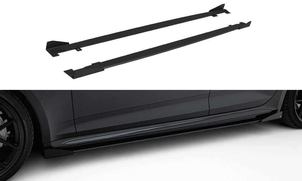 Sideskørter diffuser Street Pro + Flaps Audi RS5 Sportback F5