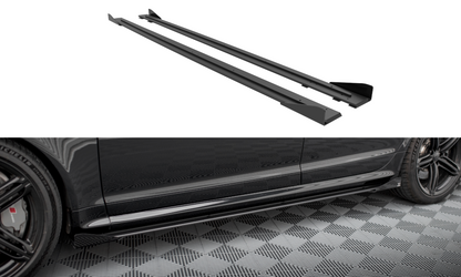 Sideskørter diffuser Street Pro + Flaps Audi RS6 Avant C6