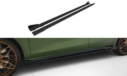 Sideskørter diffuser Street Pro + Flaps Audi S3 Sportback / A3 S-line Sportback 8Y Facelift