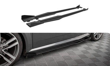 Sideskørter diffuser Street Pro + Flaps Audi TT S / S-Line 8S