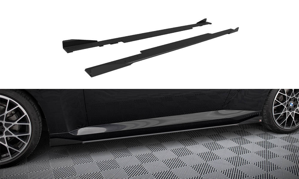 Sideskørter diffuser Street Pro + Flaps BMW 2 Coupe G42