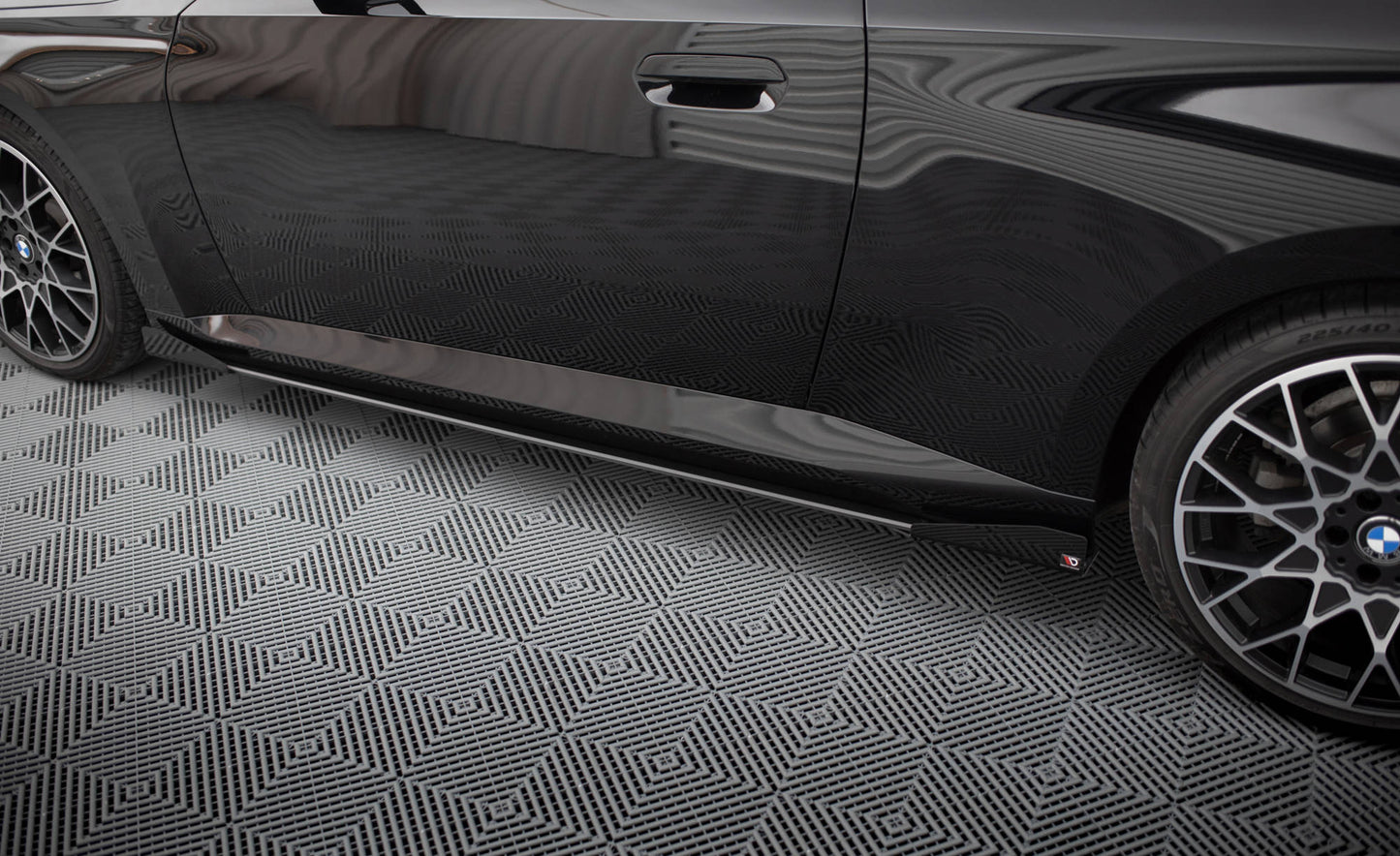 Sideskørter diffuser Street Pro + Flaps BMW 2 Coupe G42