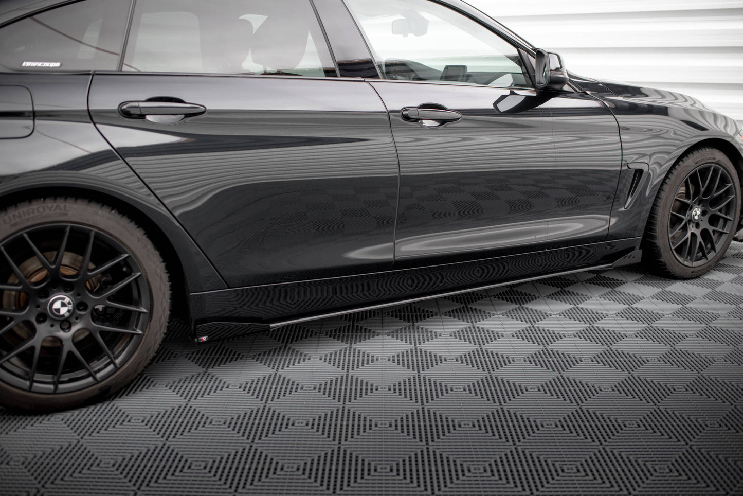 Sideskørter diffuser Street Pro + Flaps BMW 4 Gran Coupe F36