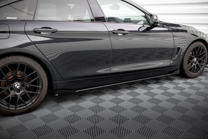Sideskørter diffuser Street Pro + Flaps BMW 4 Gran Coupe F36