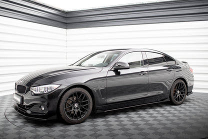 Sideskørter diffuser Street Pro + Flaps BMW 4 Gran Coupe F36