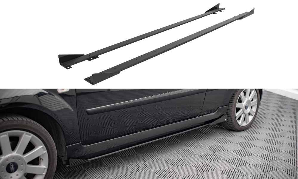 Sideskørter diffuser Street Pro + Flaps Ford Fiesta ST Mk6