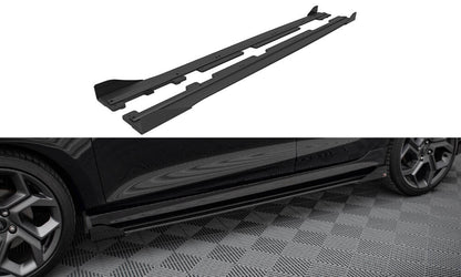 Sideskørter diffuser Street Pro + Flaps Ford Fiesta ST / ST-Line Mk8