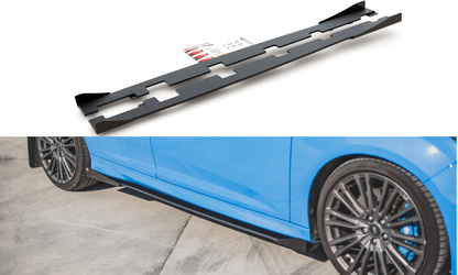 Sideskørter diffuser Street Pro + Flaps Ford Focus RS Mk3