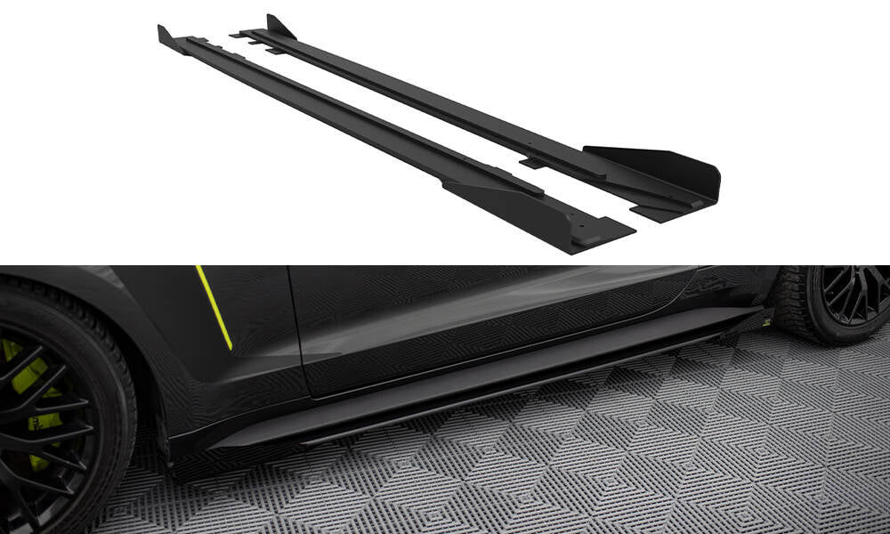 Sideskørter diffuser Street Pro + Flaps Ford Mustang GT Mk6