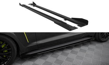 Sideskørter diffuser Street Pro + Flaps Ford Mustang GT Mk6