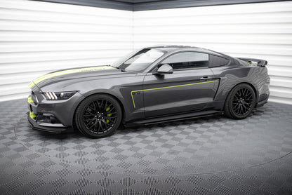 Sideskørter diffuser Street Pro + Flaps Ford Mustang GT Mk6