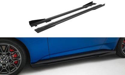 Sideskørter diffuser Street Pro + Flaps Ford Mustang GT Mk7