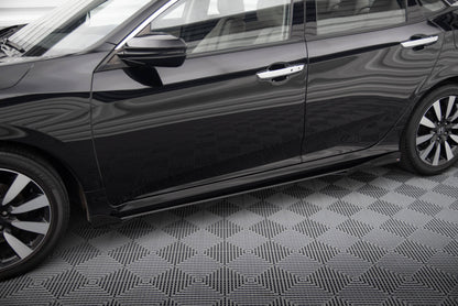 Sideskørter diffuser Street Pro + Flaps Honda Civic Mk10