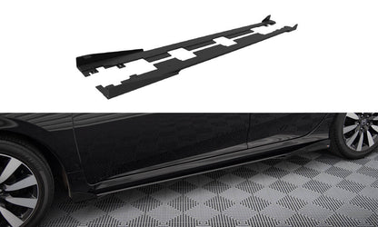 Sideskørter diffuser Street Pro + Flaps Honda Civic Mk10