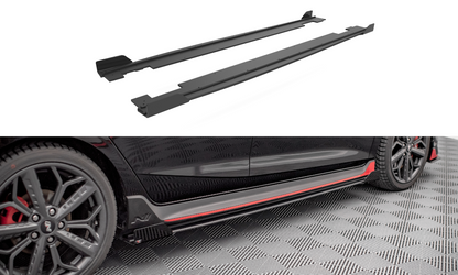 Sideskørter diffuser Street Pro + Flaps Hyundai I20 N Mk3
