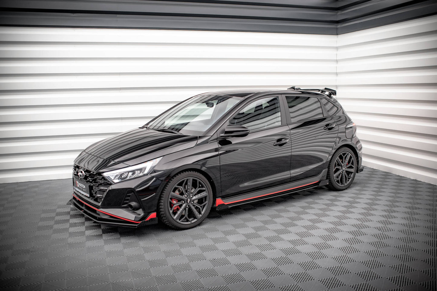 Sideskørter diffuser Street Pro + Flaps Hyundai I20 N Mk3