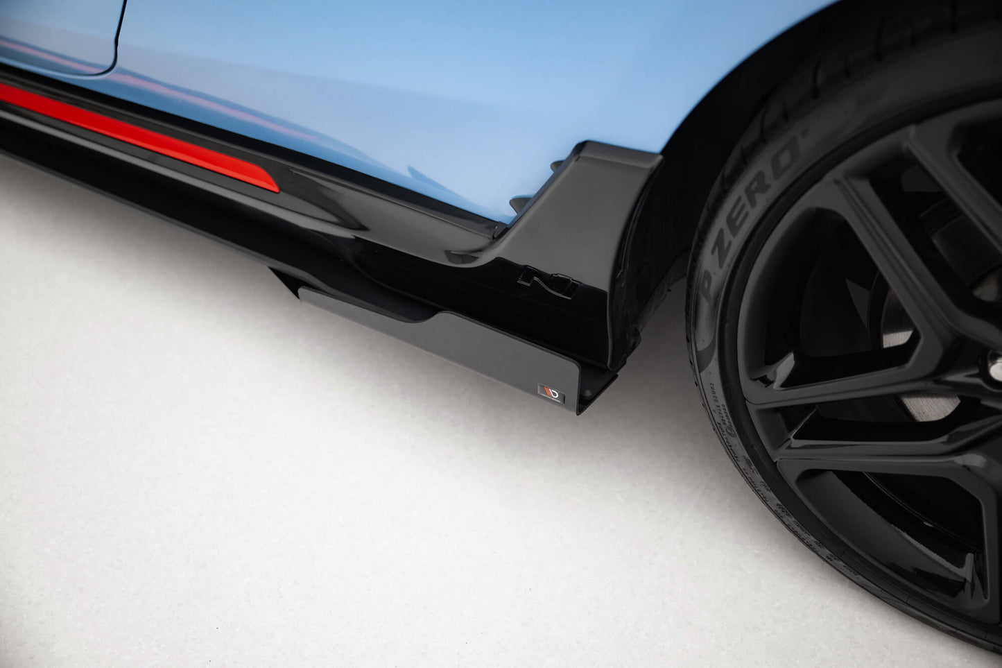 Sideskørter diffuser Street Pro + Flaps Hyundai Veloster N Mk2
