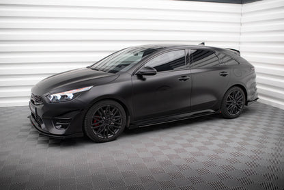 Sideskørter diffuser Street Pro + Flaps Kia Proceed GT / GT-Line Mk1 Facelift / Ceed GT Mk3 Facelift
