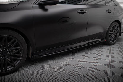 Sideskørter diffuser Street Pro + Flaps Kia Proceed GT / GT-Line Mk1 Facelift / Ceed GT Mk3 Facelift