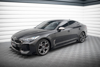 Sideskørter diffuser Street Pro + Flaps Kia Stinger GT / GT-Line / Standard Mk1