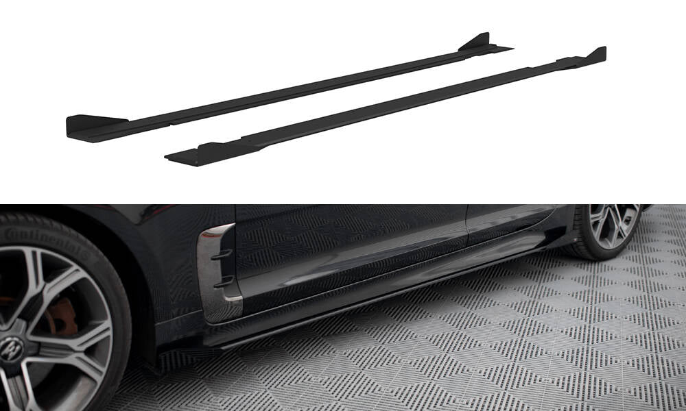 Sideskørter diffuser Street Pro + Flaps Kia Stinger GT / GT-Line / Standard Mk1