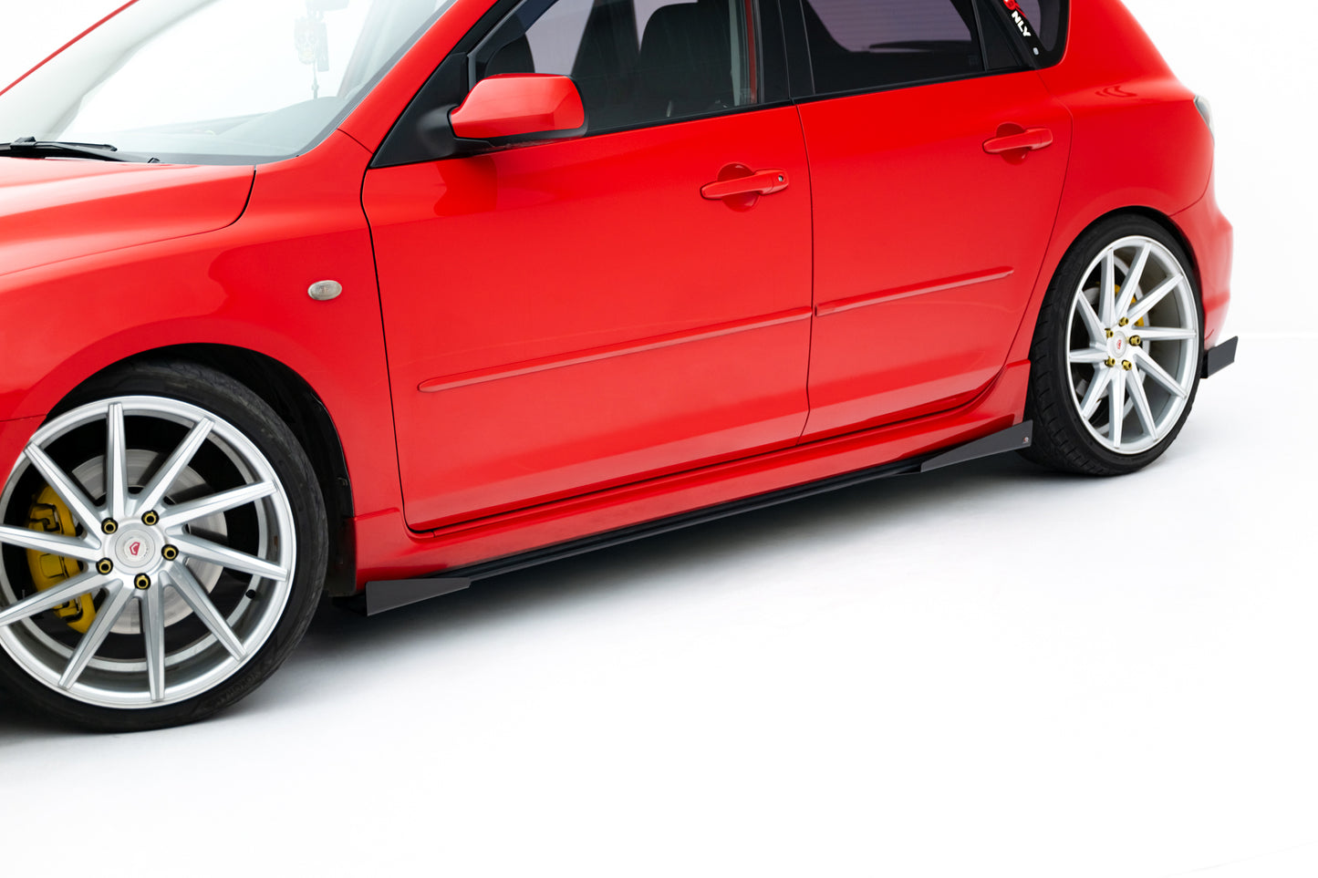 Sideskørter diffuser Street Pro + Flaps Mazda 3 MPS Mk1