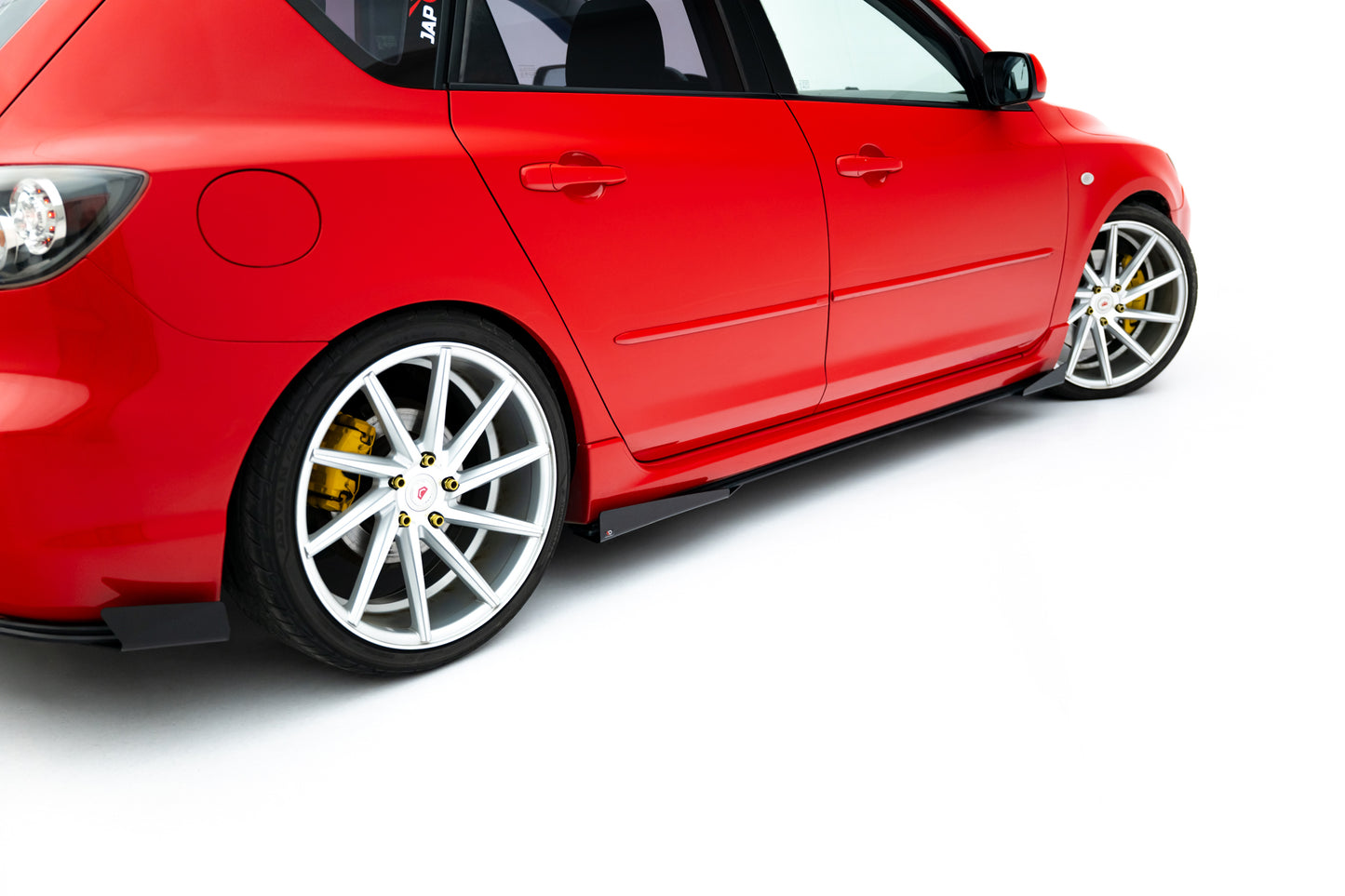 Sideskørter diffuser Street Pro + Flaps Mazda 3 MPS Mk1