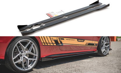 Sideskørter diffuser Street Pro + Flaps Mercedes-AMG C43 Coupe C205