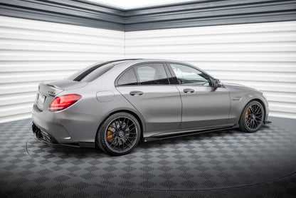 Sideskørter diffuser Street Pro + Flaps Mercedes-AMG C63 Sedan / Estate W205 Facelift