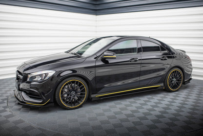 Sideskørter diffuser Street Pro + Flaps Mercedes-AMG CLA 45 C117 Facelift