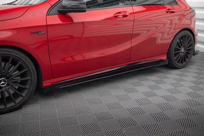 Sideskørter diffuser Street Pro + Flaps Mercedes-Benz A 45 AMG W176 Facelift