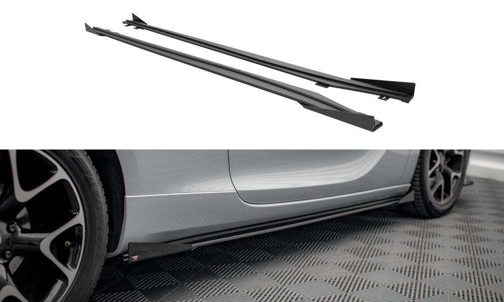 Sideskørter diffuser Street Pro + Flaps Opel Astra GTC OPC-Line J