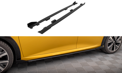 Sideskørter diffuser Street Pro + Flaps Peugeot 208 GT Mk2