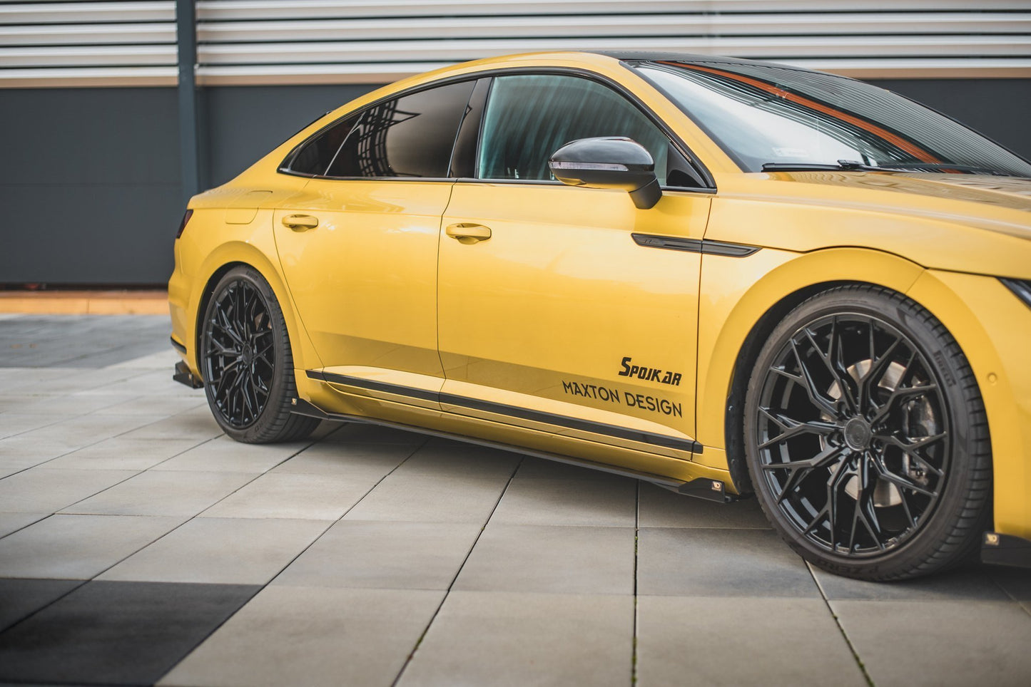 Sideskørter diffuser Street Pro + Flaps Volkswagen Arteon R-Line