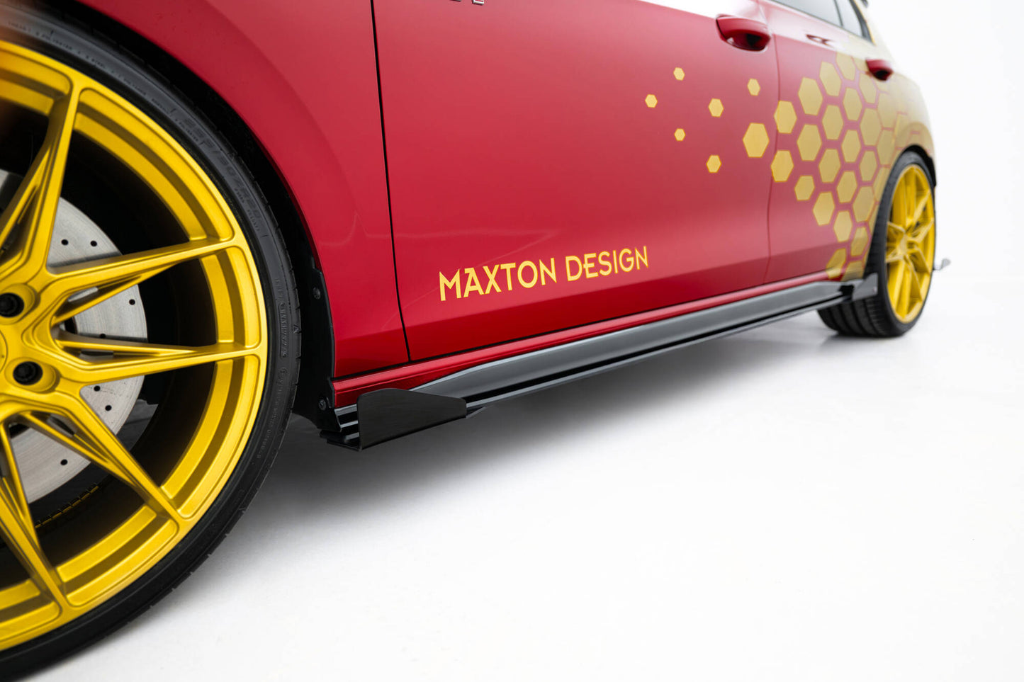 Sideskørter diffuser Street Pro + Flaps Volkswagen Golf GTI Clubsport Mk8 Facelift