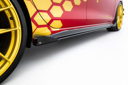 Sideskørter diffuser Street Pro + Flaps Volkswagen Golf GTI Clubsport Mk8 Facelift