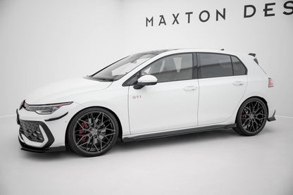 Sideskørter diffuser Street Pro + Flaps Volkswagen Golf GTI / GTE / GTI Clubsport / R-Line Mk8